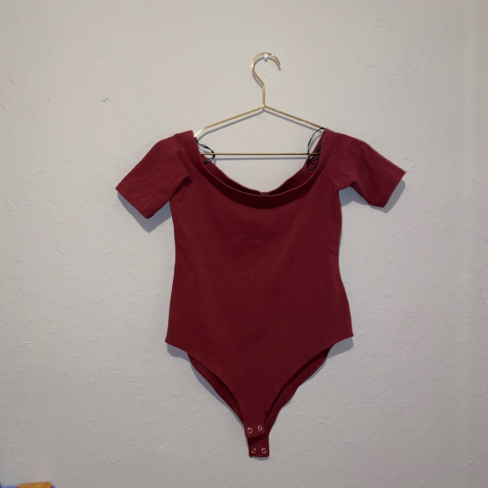 Off the shoulder bodysuit forever 21
